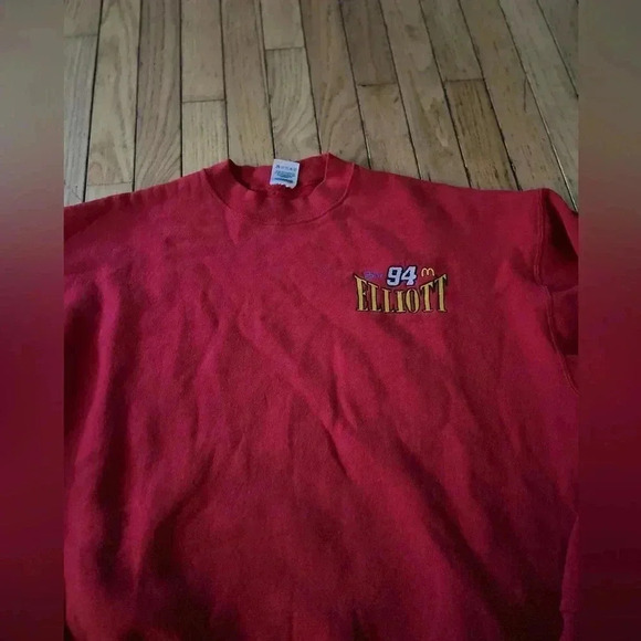 vintage bill elliott mcdonalds Sweatshirt Shirt Men’s X-Large Fruit Of The Loom - Picture 2 of 6